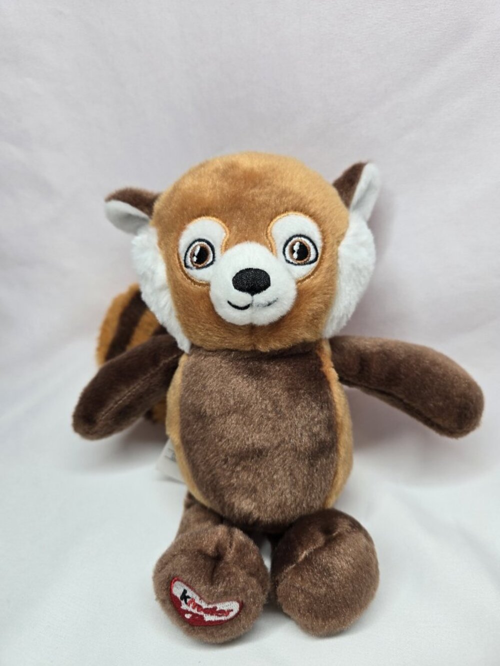 Kinder Red Panda Plush Stuffed Animal Toy Ferrero Canada Promo 10"